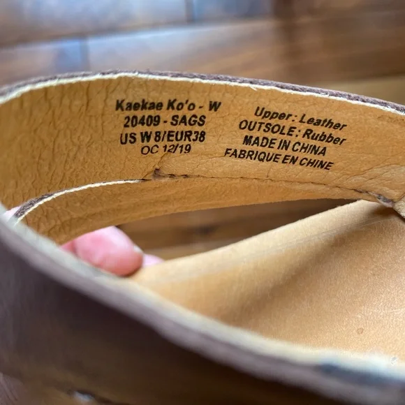 OluKai leather sandals - Picture 5 of 5